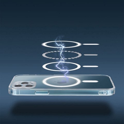 Etui na iPhone 13 MINI Clear Mag Cover (Str) zgodne z MagSafe transparentne