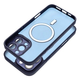 Futerał do iPhone 13 MINI Variete Mag Cover zgodny z MagSafe granatowy