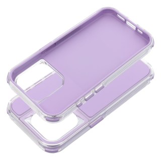 Futerał do iPhone 13 Matrix jasnofioletowy