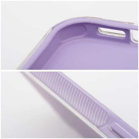 Futerał do iPhone 13 Matrix jasnofioletowy