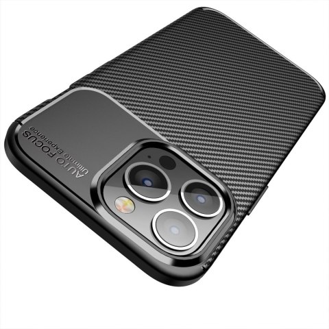 Futerał do iPhone 13 PRO MAX Carbon Premium czarny