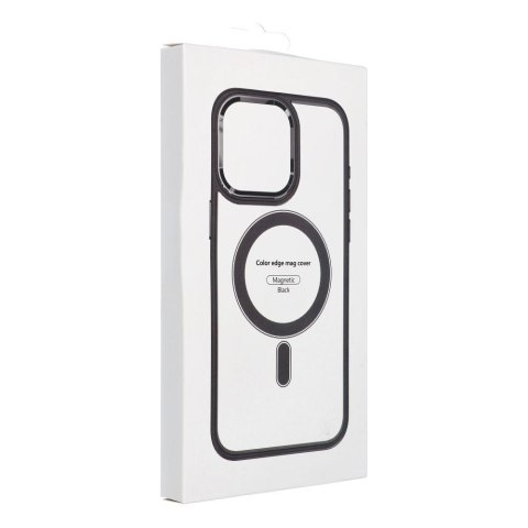Futerał do iPhone 13 PRO MAX Color Edge Mag Cover zgodny z MagSafe czarny