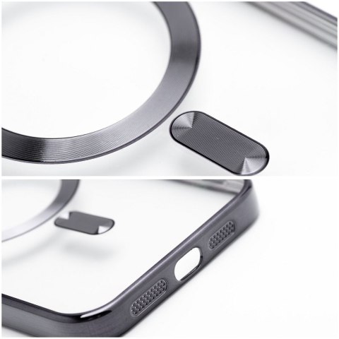 Futerał do iPhone 13 PRO MAX Electro Mag Cover zgodny z MagSafe złoty róż