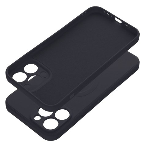 Futerał do iPhone 13 PRO MAX Silicone Mag Cover zgodny z MagSafe czarny