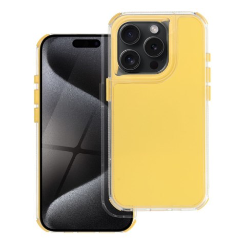 Futerał do iPhone 13 PRO Matrix żółty