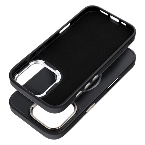 Futerał do iPhone 14 Frame Mag Cover zgodny z MagSafe czarny
