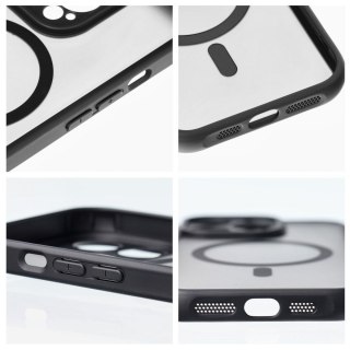 Futerał do iPhone 14 Full Matte Mag Cover zgodny z MagSafe czarny
