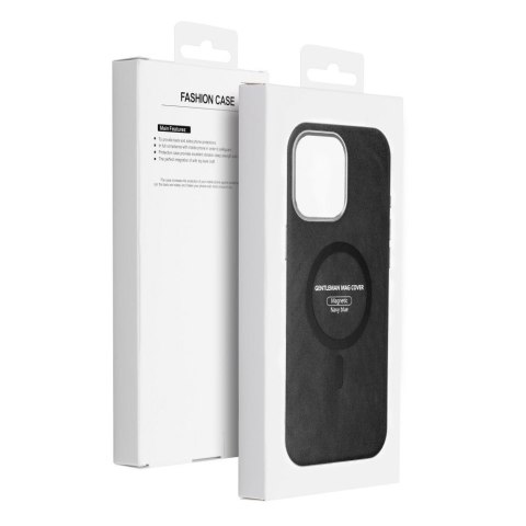 Futerał do iPhone 14 Gentleman Mag Cover zgodny z MagSafe czarny