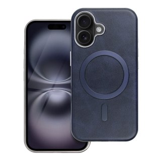 Futerał do iPhone 14 Gentleman Mag Cover zgodny z MagSafe granatowy