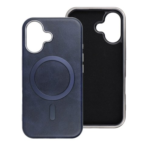 Futerał do iPhone 14 Gentleman Mag Cover zgodny z MagSafe granatowy