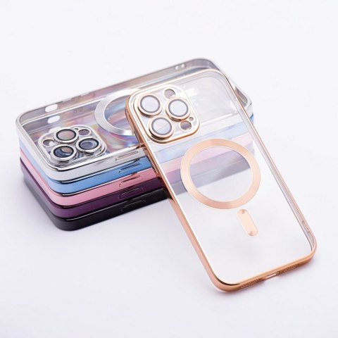 Futerał do iPhone 14 PRO Electro Mag Cover zgodny z MagSafe złoty