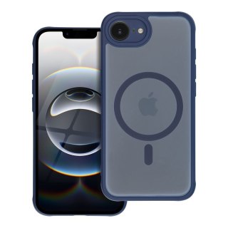 Futerał do iPhone 14 PRO Full Matte Mag Cover zgodny z MagSafe niebieski