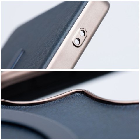 Futerał do iPhone 14 PRO Gentleman Mag Cover zgodny z MagSafe granatowy