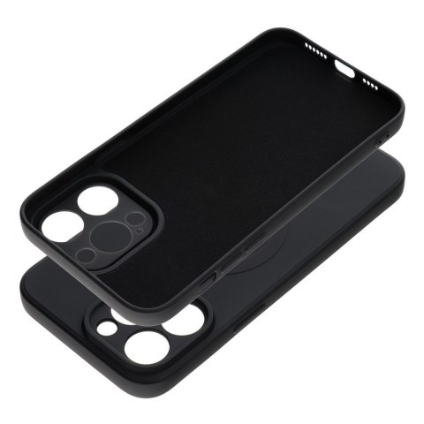 Futerał do iPhone 14 PRO MAX Silicone Mag Cover zgodny z MagSafe czarny