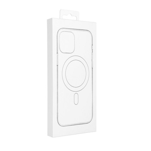 Futerał do iPhone 14 PRO MAX Silicone Mag Cover zgodny z MagSafe różowy