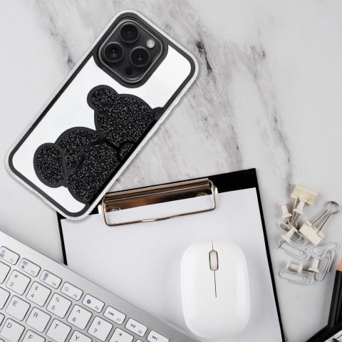 Futerał do iPhone 14 PRO MAX Teddy Bear czarny