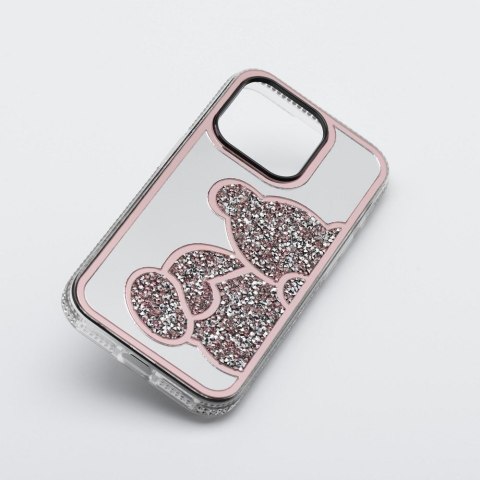 Futerał do iPhone 14 PRO Teddy Bear różowy
