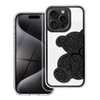 Futerał do iPhone 14 Teddy Bear czarny