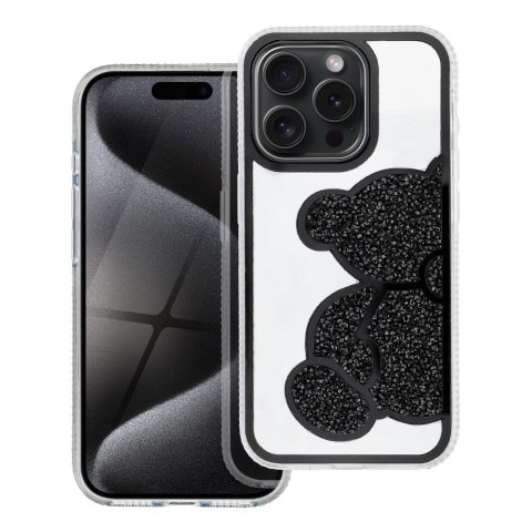 Futerał do iPhone 14 Teddy Bear czarny