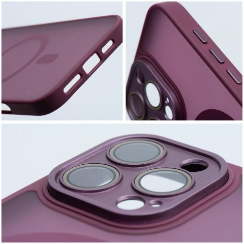 Futerał do iPhone 14 Variete Mag Cover zgodny z MagSafe fioletowy