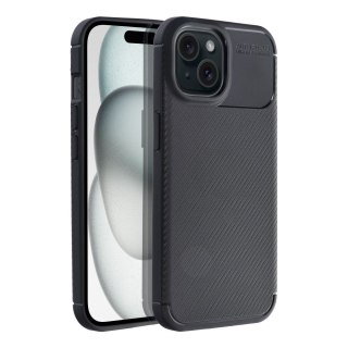 Futerał do iPhone 15 Carbon Premium czarny