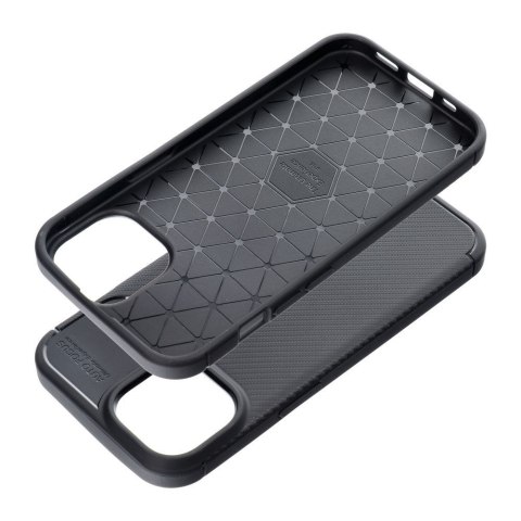 Futerał do iPhone 15 Carbon Premium czarny