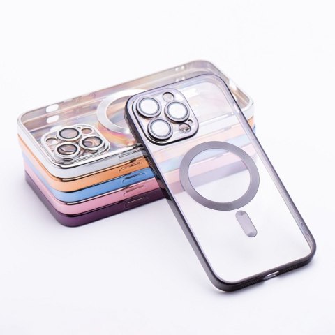 Futerał do iPhone 15 Electro Mag Cover zgodny z MagSafe czarny