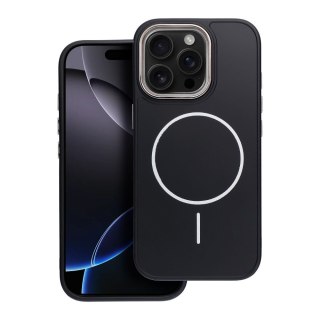 Futerał do iPhone 15 Frame Mag Cover zgodny z MagSafe czarny