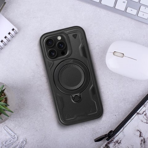 Futerał do iPhone 15 Frost Armor czarny
