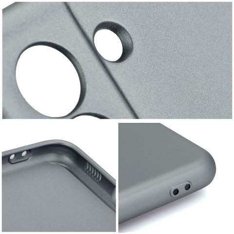 Futerał do iPhone 15 Metallic szary