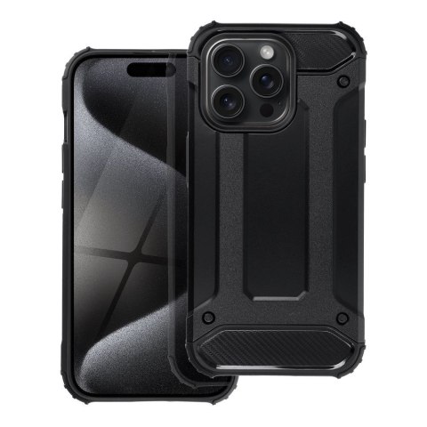 Etui na iPhone 15 PRO Armor czarne