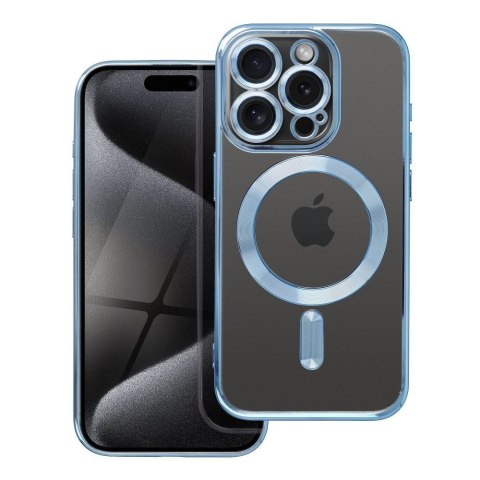 Futerał do iPhone 15 PRO Electro Mag Cover zgodny z MagSafe niebieski