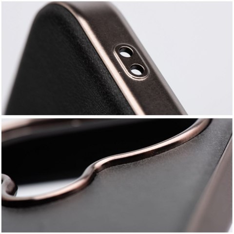 Futerał do iPhone 15 PRO Gentleman Mag Cover zgodny z MagSafe czarny