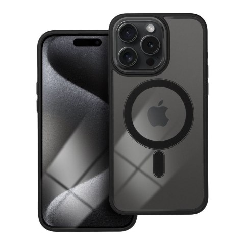 Etui na iPhone 15 PRO MAX Color Edge Mag Cover zgodne z MagSafe czarne