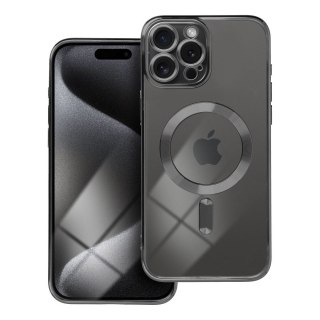 Etui na iPhone 15 PRO MAX Electro Mag Cover zgodne z MagSafe czarne