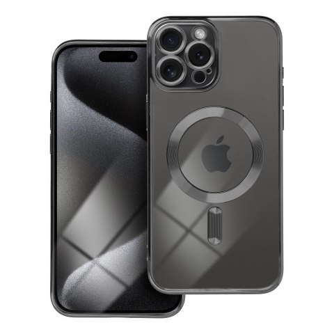Etui na iPhone 15 PRO MAX Electro Mag Cover zgodne z MagSafe czarne