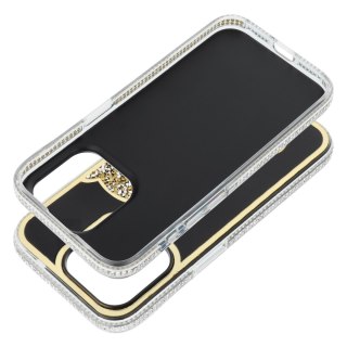 Futerał do iPhone 15 Teddy Bear złoty