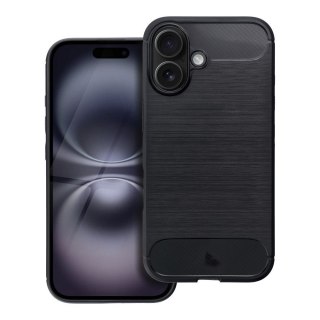 Futerał do iPhone 16 Carbon czarny