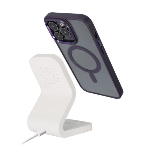 Futerał do iPhone 16 Color Edge Mag Cover zgodny z MagSafe fioletowy
