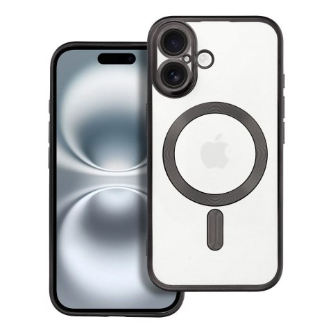 Etui na iPhone 16 Electro Mag Cover zgodne z MagSafe czarne