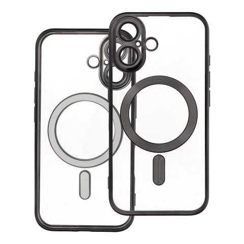 Etui na iPhone 16 Electro Mag Cover zgodne z MagSafe czarne