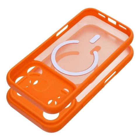 Futerał do iPhone 16 Full Matte Mag Cover zgodny z MagSafe pomarańczowy