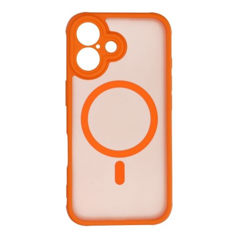 Futerał do iPhone 16 Full Matte Mag Cover zgodny z MagSafe pomarańczowy