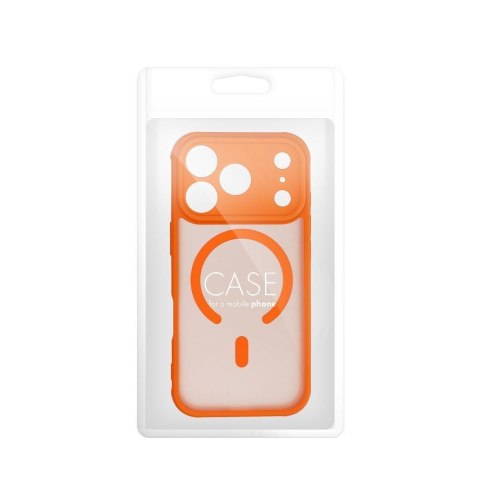 Futerał do iPhone 16 Full Matte Mag Cover zgodny z MagSafe pomarańczowy