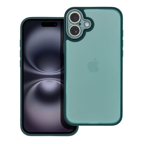 Etui na iPhone 16 PLUS Variete ciemnozielone