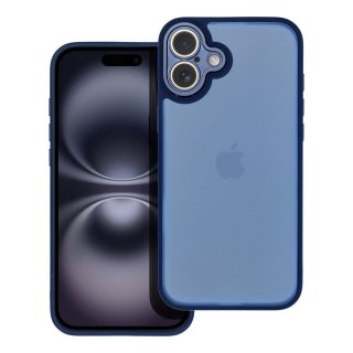 Etui na iPhone 16 PLUS Variete granatowe