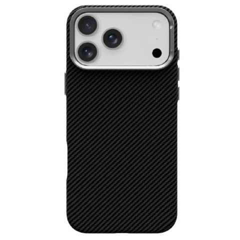 Futerał do iPhone 16 PRO Kevlar zgodny z MagSafe czarny