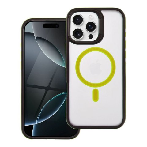 Futerał do iPhone 16 PRO MAX Neo zgodny z MagSafe żółty