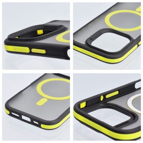 Futerał do iPhone 16 PRO MAX Neo zgodny z MagSafe żółty