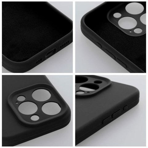 Futerał do iPhone 16 PRO MAX Silicone 2mm (camera protection) czarny